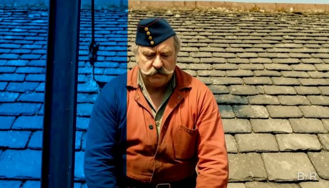 Still from The Blue Pane