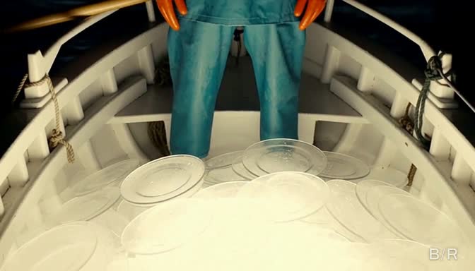 Still from The Disc Harvest
