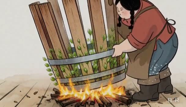Still from The Wood Leafs Out